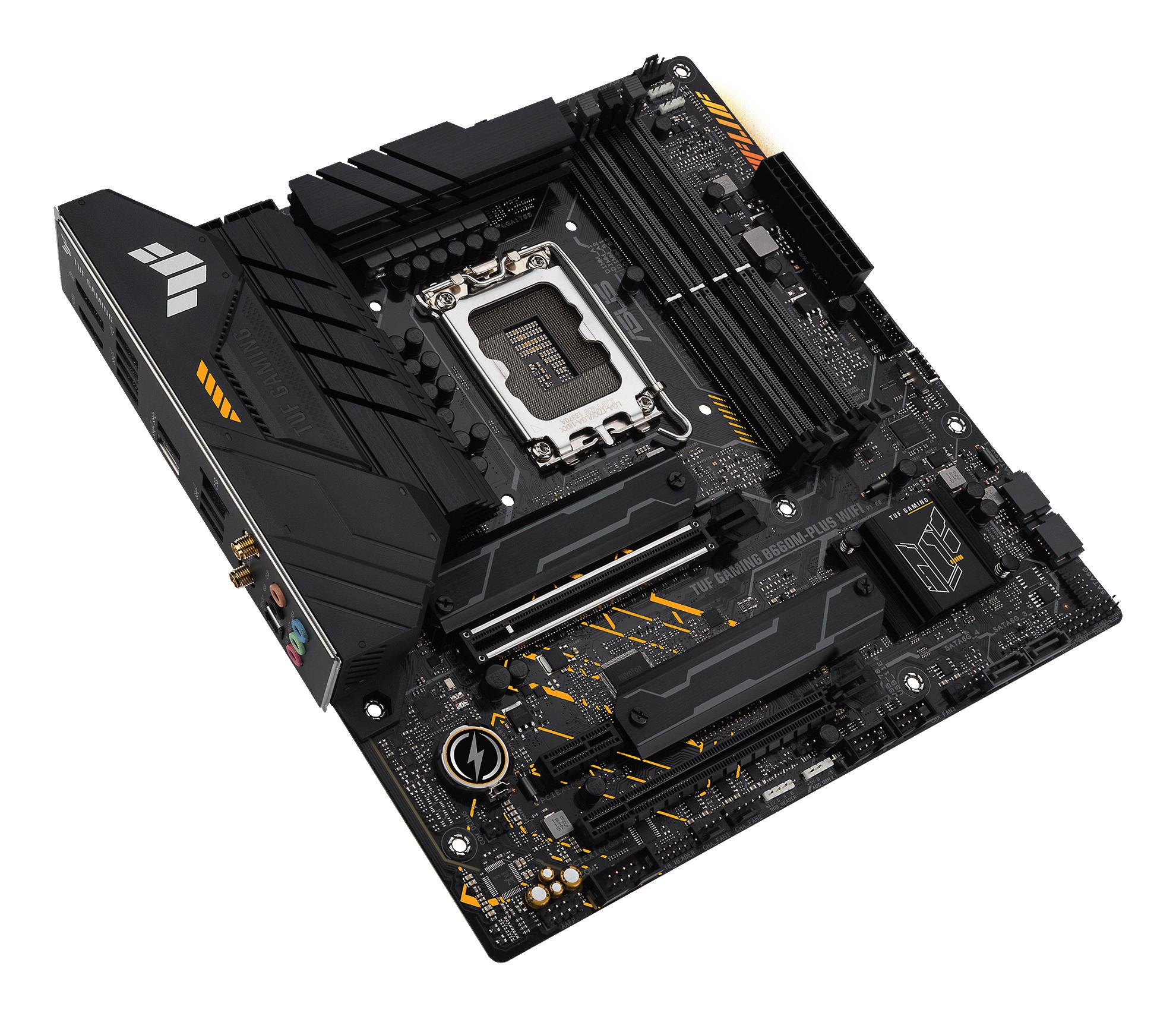 ASUS  TUF GAMING B660M-PLUS WIFI Intel B660 LGA 1700 micro ATX 