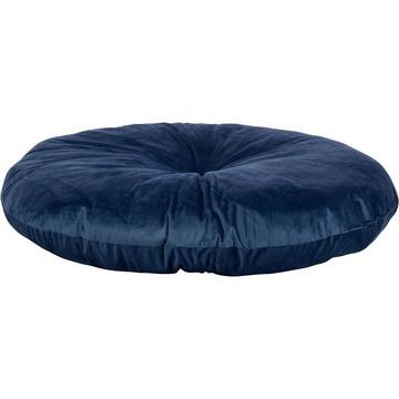 Coussin Artemis bleu rond 90