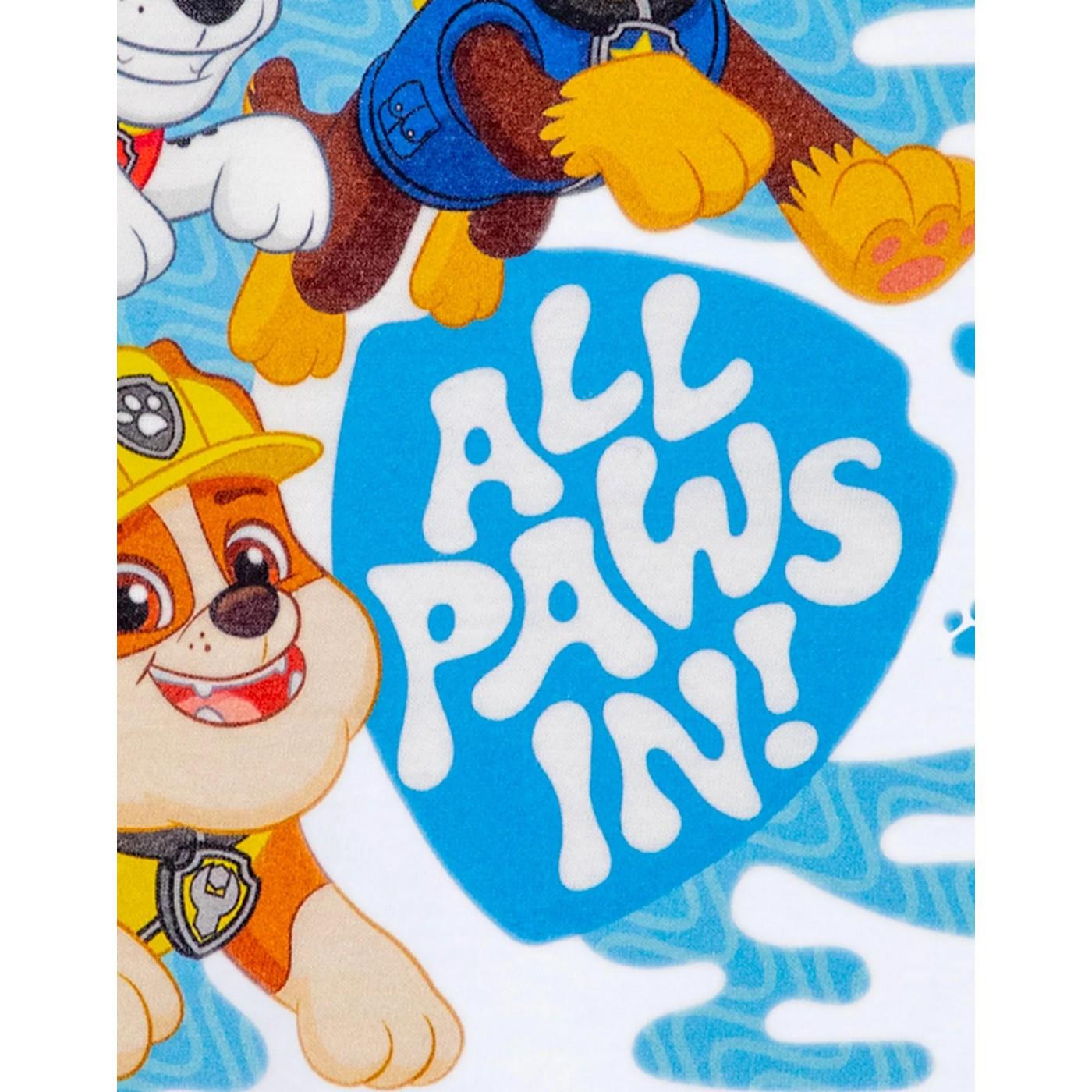 PAW PATROL  Tshirt ALL PAWS IN! Enfant 