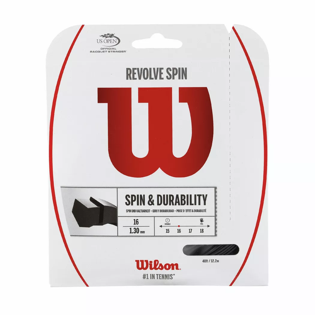 Wilson Revolve Spin String Set 12,2m-Black gauge 1,30