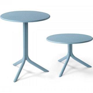 NARDI outdoor Table de jardin Step bleu clair 60  