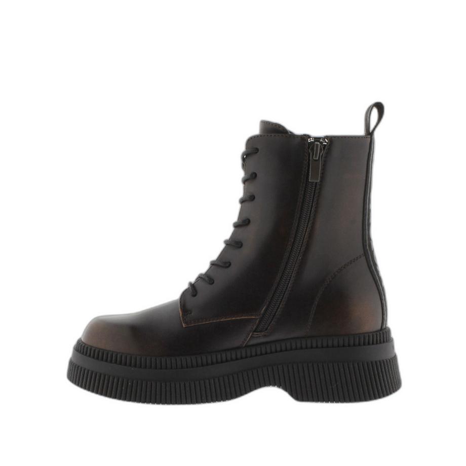 Victoria  damen stiefeletten dublin cordones efecto piel 