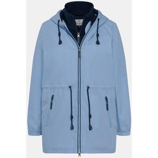 Ulla Popken  Veste 2-en-1 HYPRAR, avec gilet en polaire, hydrofuge 