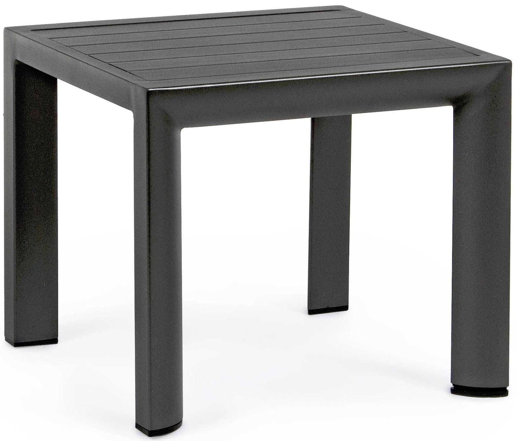 mutoni Table de Jardin Croisière 40x40 Anthracite GK52  