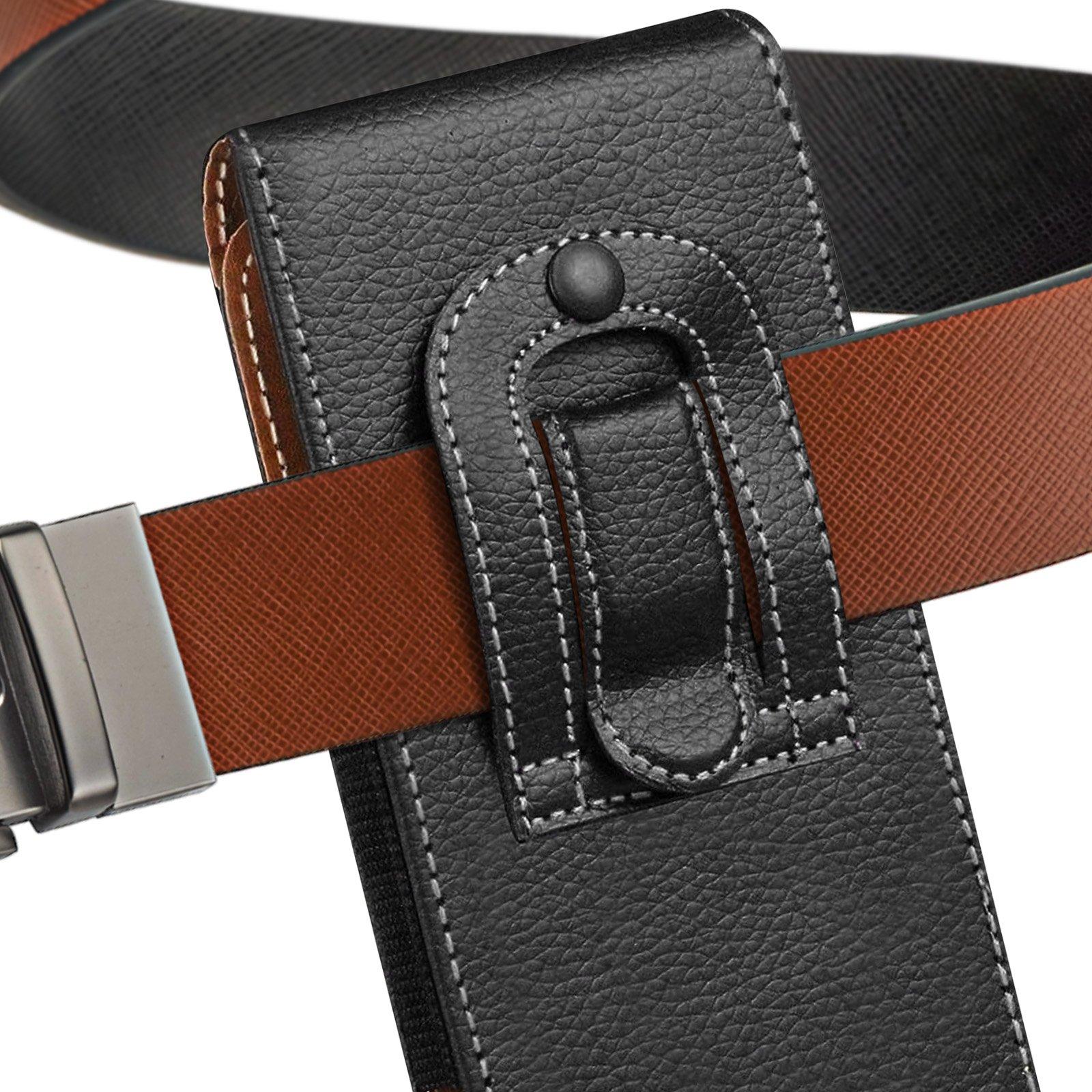 Avizar  Étui Ceinture 6" pour Smartphone, Noir 