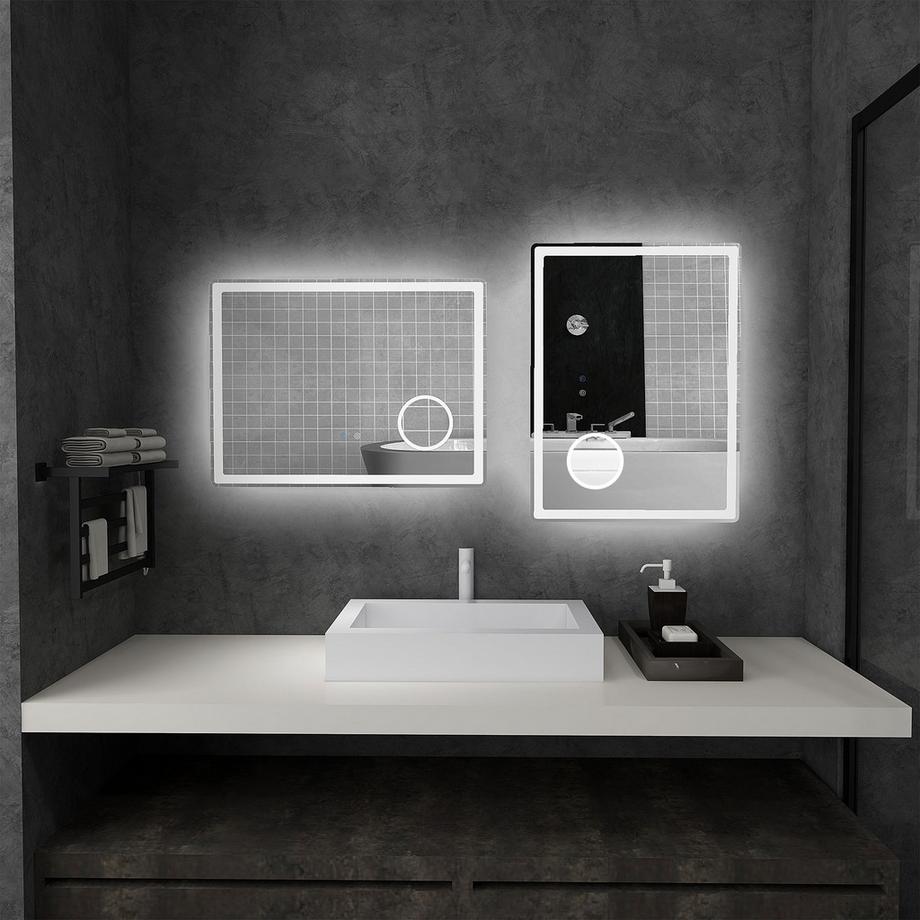 Kleankin  Miroir de salle de bain LED 