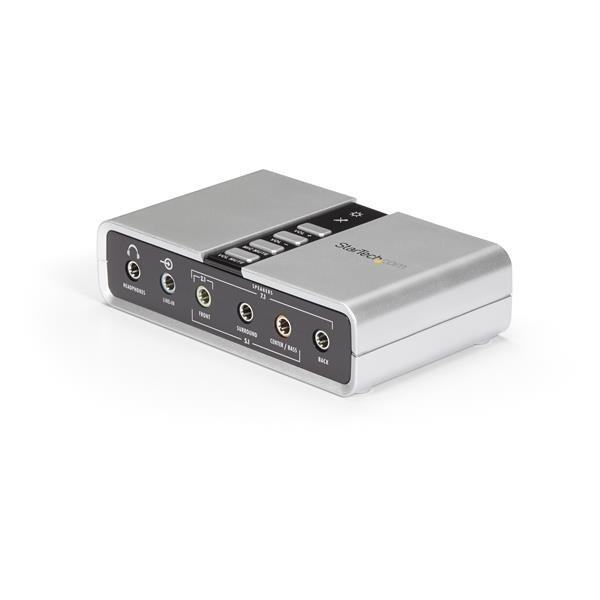 STARTECH.COM  StarTech.com Adaptateur Carte Son USB vers Audio Stéréo - Audio Numérique SPDIF 