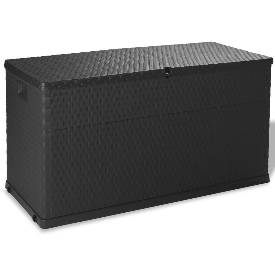 VidaXL - Aufbewahrungsbox plastik, One Size, Grau
