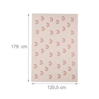Northio Puzzlematte Regenbogen 6-teilig  