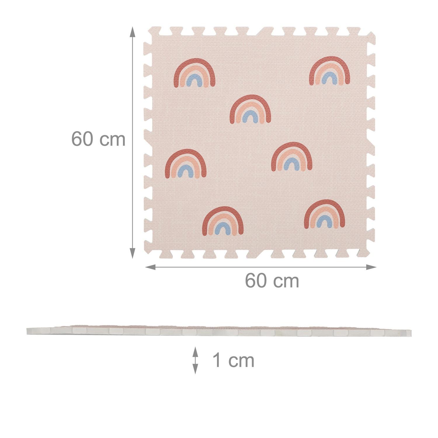 Northio Puzzlematte Regenbogen 6-teilig  