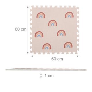 Northio Puzzlematte Regenbogen 6-teilig  