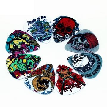 Skull Picks im 10er-Pack - Gitarrenzubehör