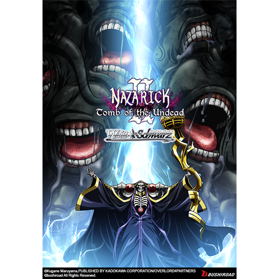 Bushiroad  Nazarick: Tomb Of The Undead Vol.2 Booster Display (16) - 1st Edition - Weiss Schwarz TCG - EN 
