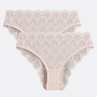 La Redoute Collections Lison Confezione da 2 Slip in Pizzo  