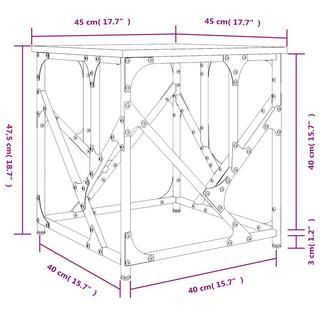 VidaXL Couchtisch holzwerkstoff  