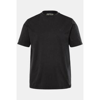 Sthuge Oversized Halbarm T-Shirt mit Rückenprint Vintage Look  