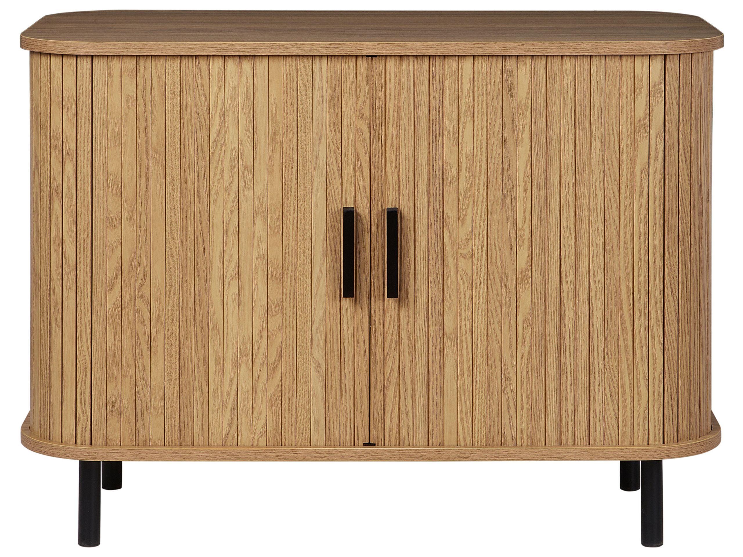 Beliani Schrank aus MDF-Platte Retro BRADLEY  