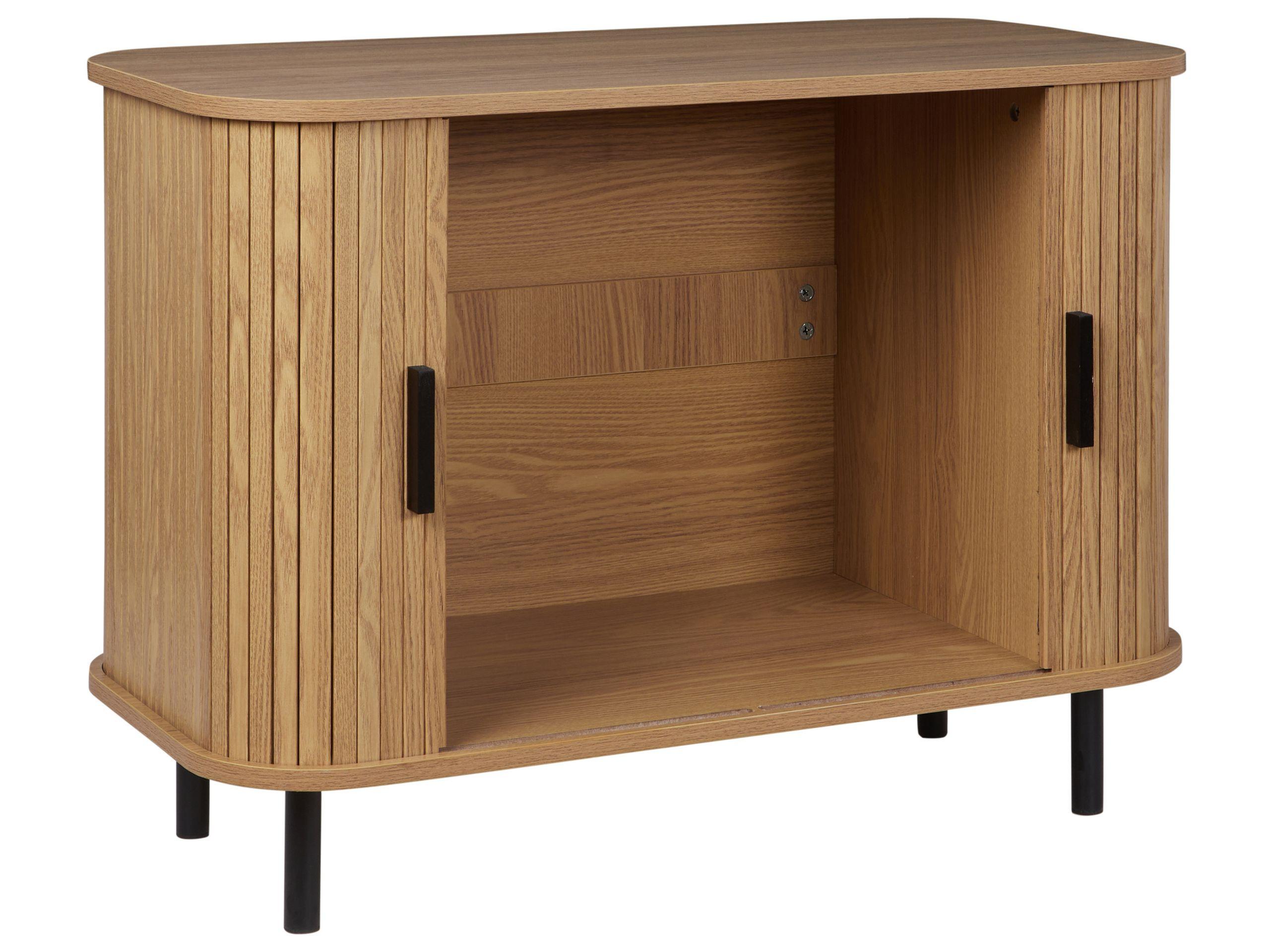 Beliani Schrank aus MDF-Platte Retro BRADLEY  