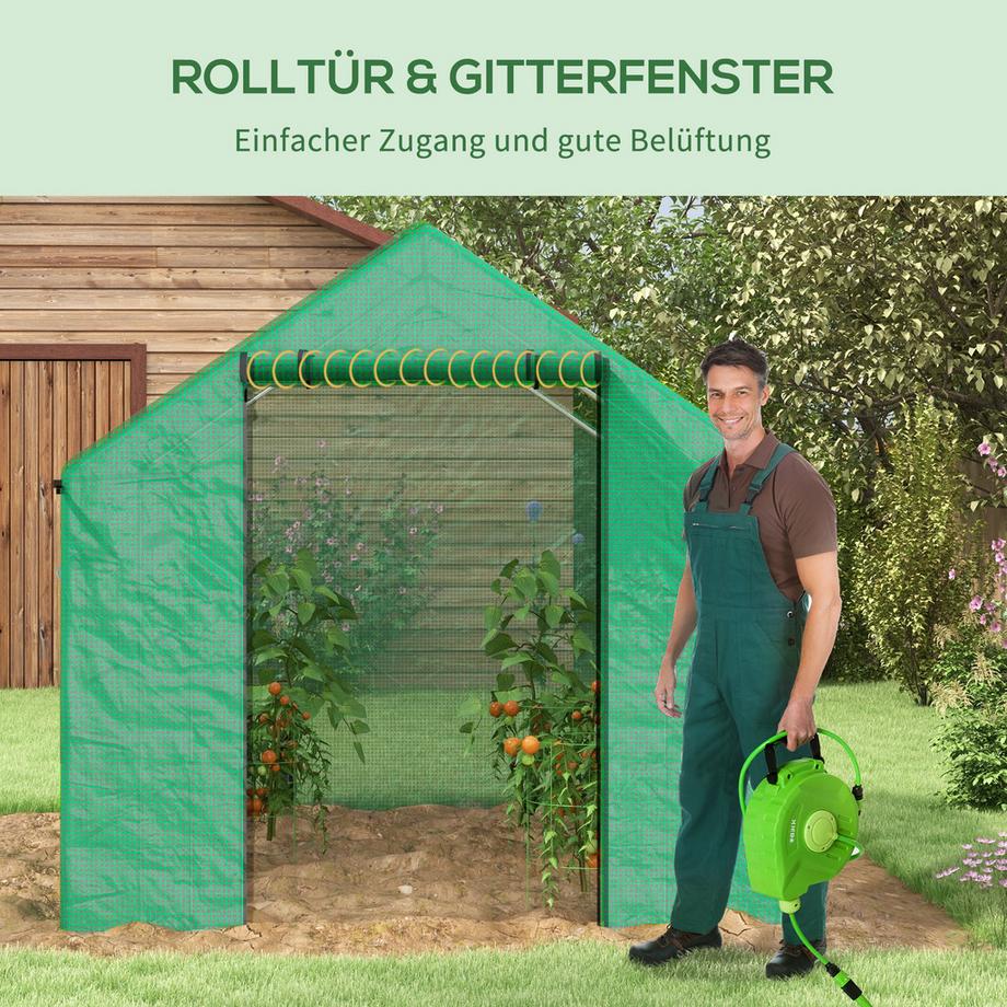 Outsunny Foliengewächshaus  