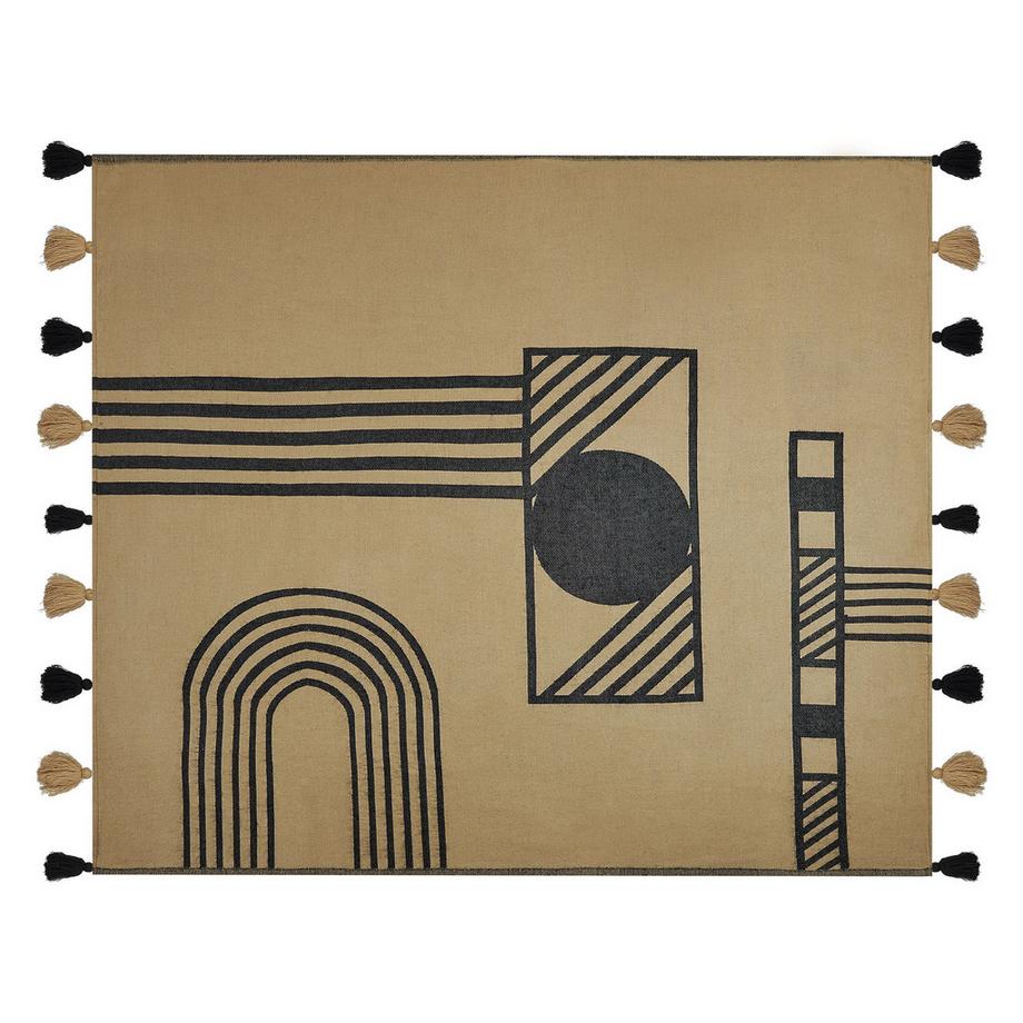 Beliani Boho Acryl Kuscheldecke THAPREK  