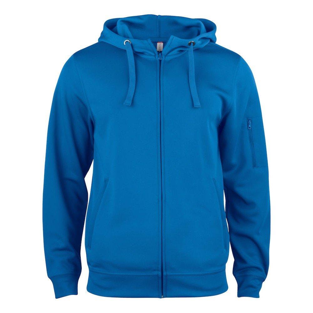 Clique  Basic Hoodie mit durchgehendem Reißverschluss  Aktiv 