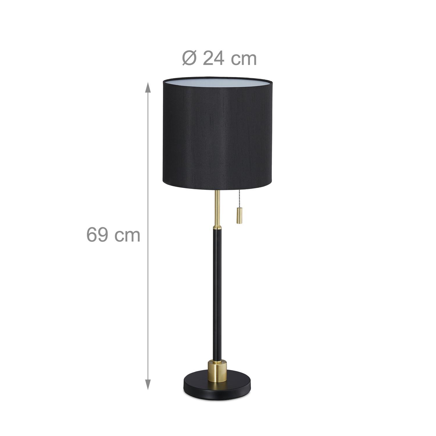 B2X Lampe de table avec interrupteur à tirette  