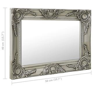 VidaXL Miroir mural bois  