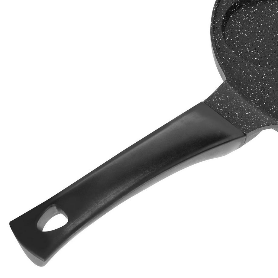 Cheffinger Poêle à Pancake pour 4 Revêtu en Marbre  