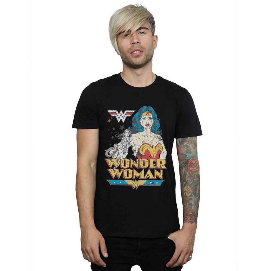 DC COMICS Wonder Woman T-Shirt Stampata  