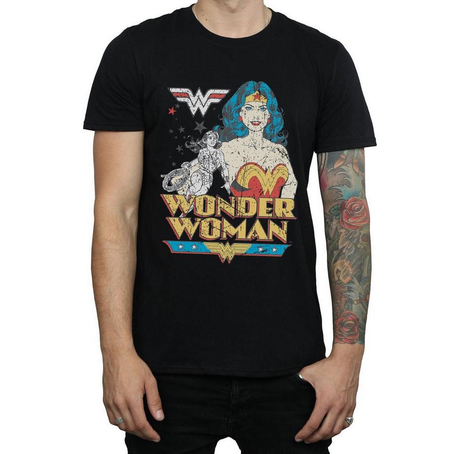 DC COMICS Wonder Woman T-Shirt Stampata  