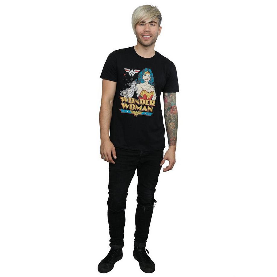 DC COMICS Wonder Woman T-Shirt Stampata  