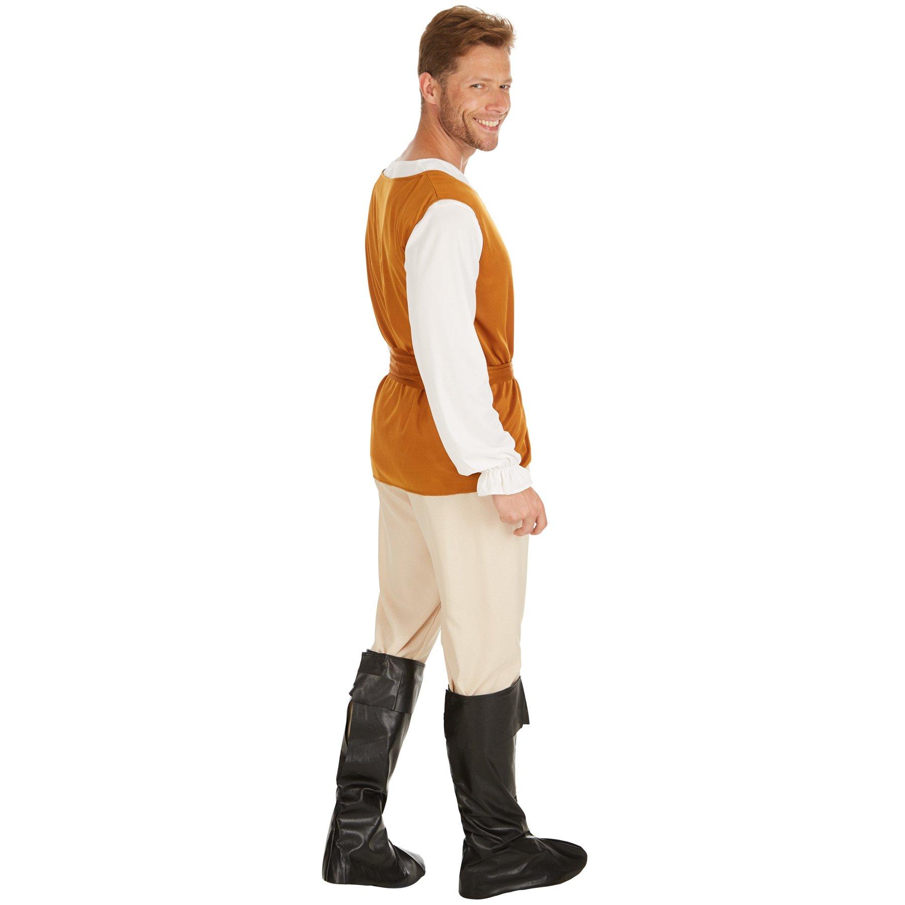 Tectake  Costume de paysan du Moyen-Âge pour homme 