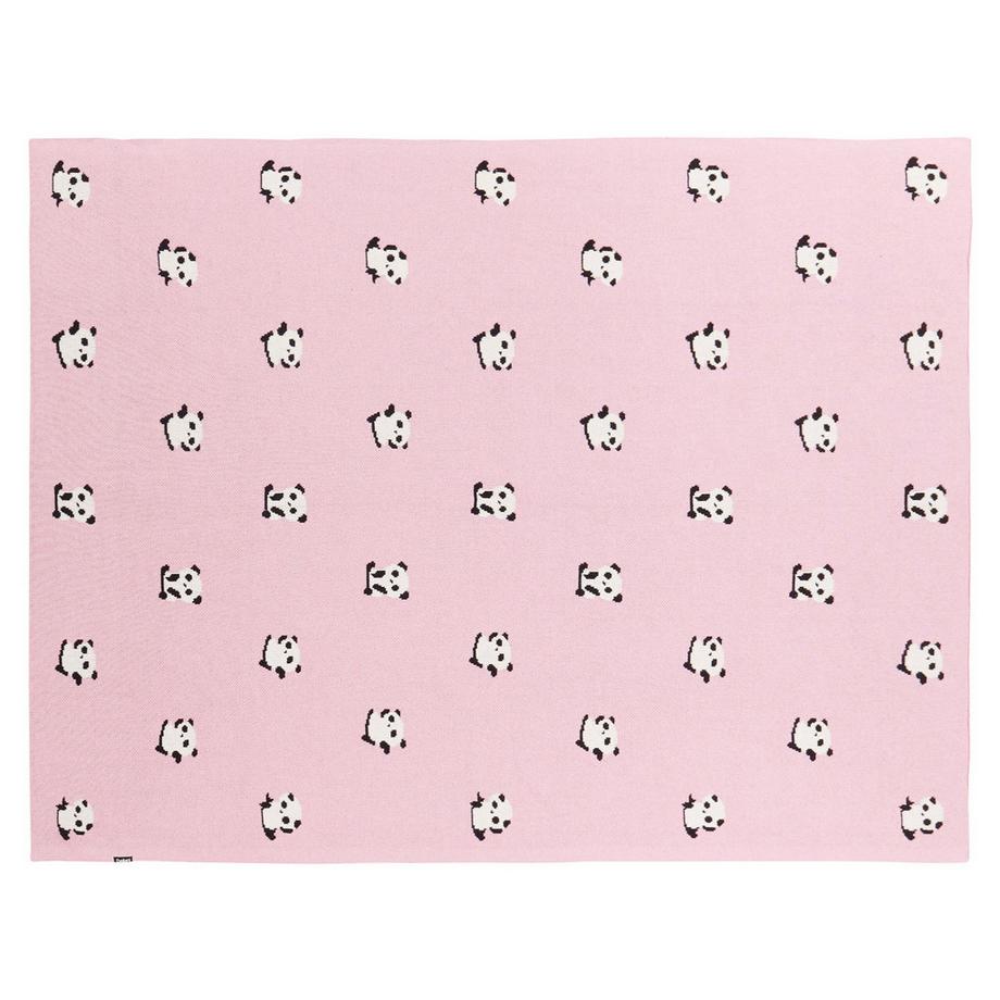 Beliani TALOKAN Coperta Morbida Moderna in Cotone  