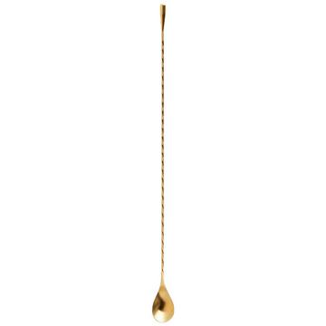 Barlöffel 40 cm gold