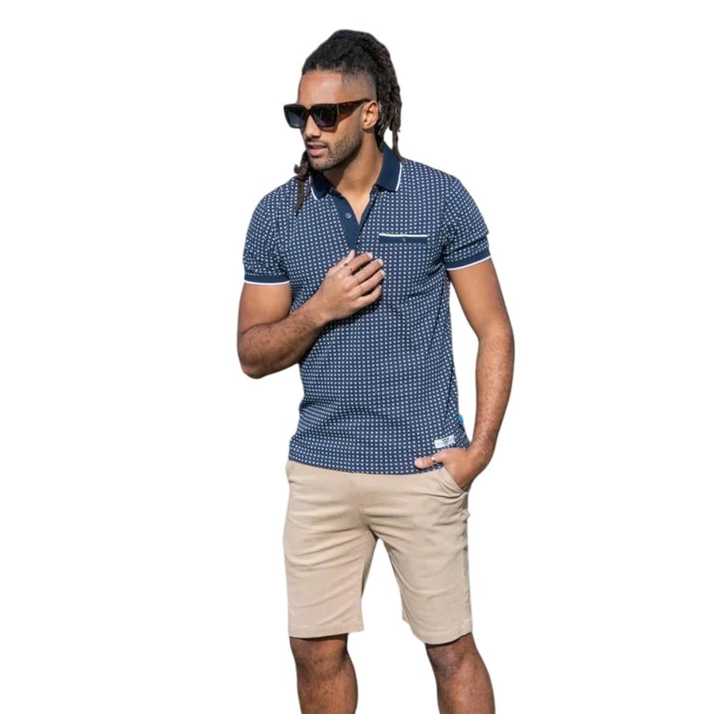 Duke Coventry Gemustertes Poloshirt  