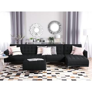 Beliani Ecksofa aus Polyester Modern ABERDEEN  