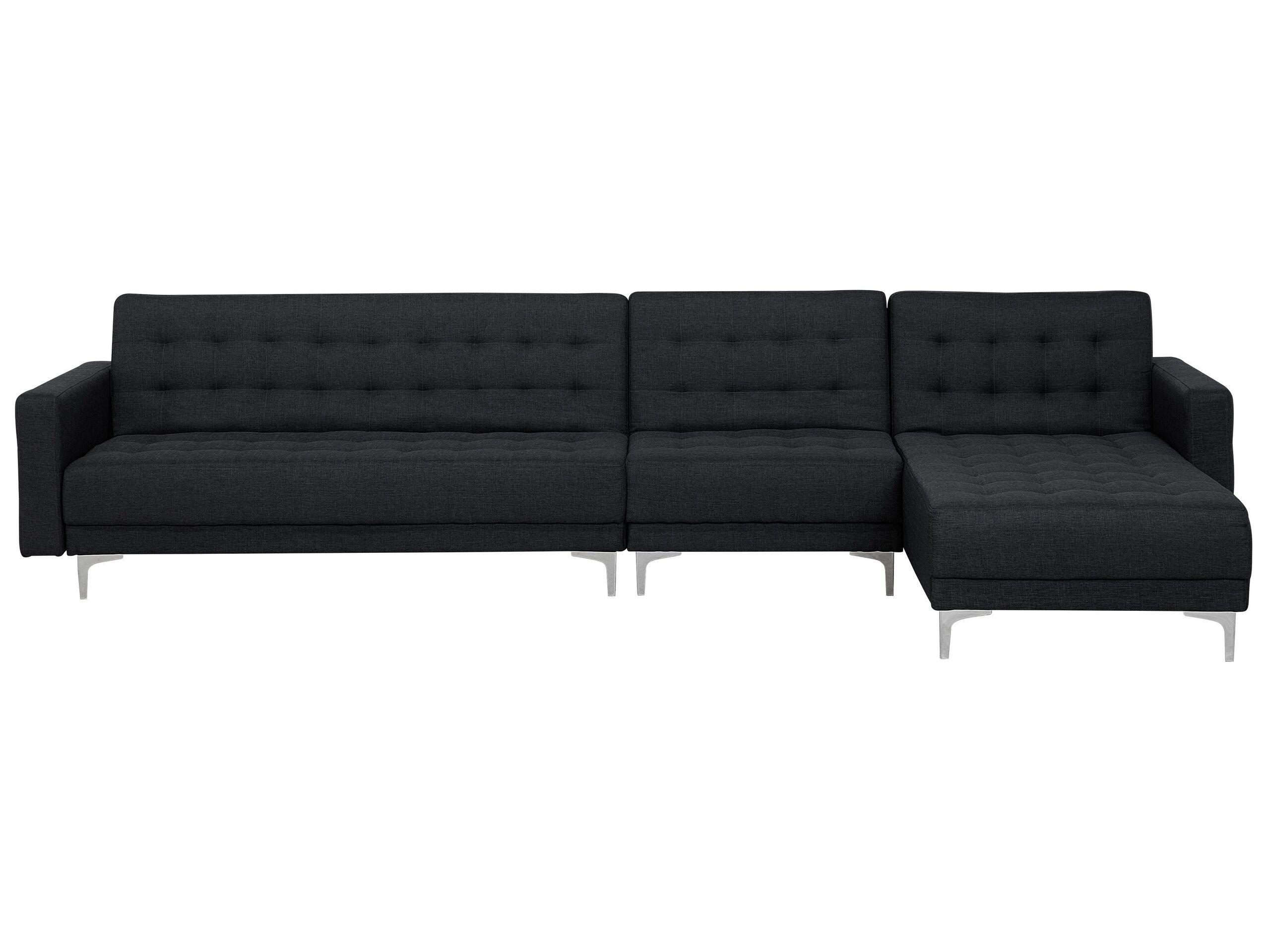 Beliani Ecksofa aus Polyester Modern ABERDEEN  