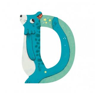 Moulin Roty Holzbuchstaben D L'alphabet  
