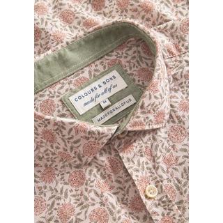 Colours & Sons Camicia Maniche Lunghe Stampata Mezcal Flowers  