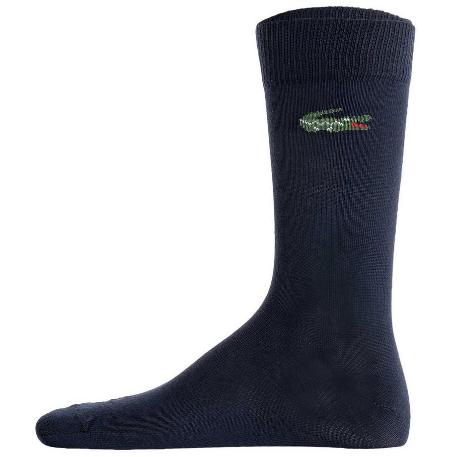 LACOSTE Stretch Long Cotton Blend Jersey Socken 6er Pack  