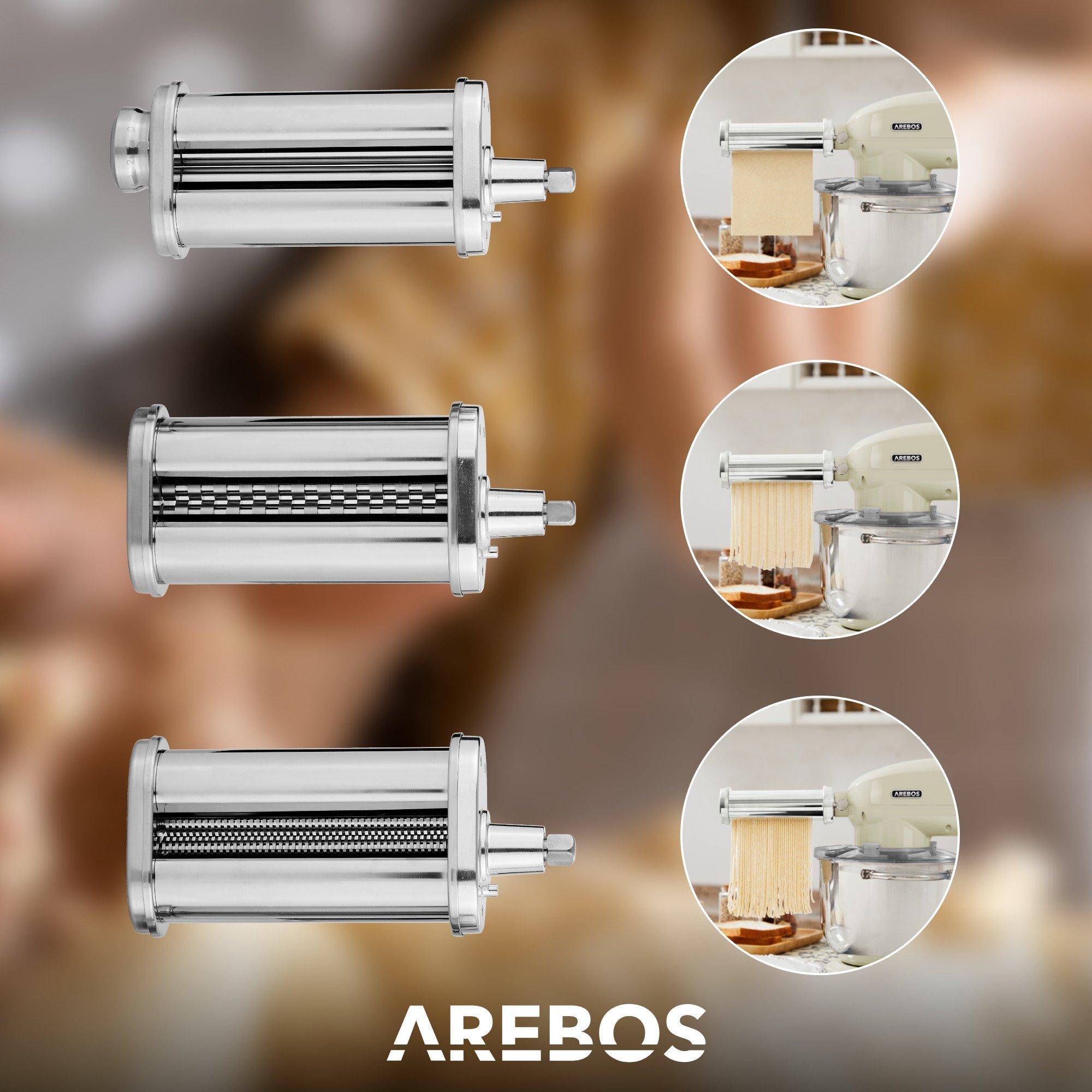 Arebos  Rouleau à pâtes pour robot de cuisine 