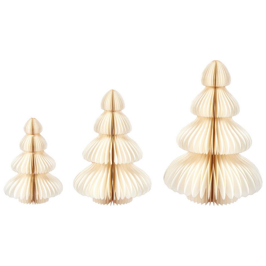 Beliani Set di 3 figure en Carta Moderno NILGIRI  