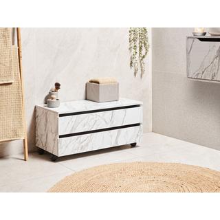 Beliani Armadietto da bagno en Pannello di particelle a media densità (MDP) Scandinavo TERESINA  