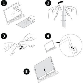 Kensington  Privacy Screen 2-Way Curved 