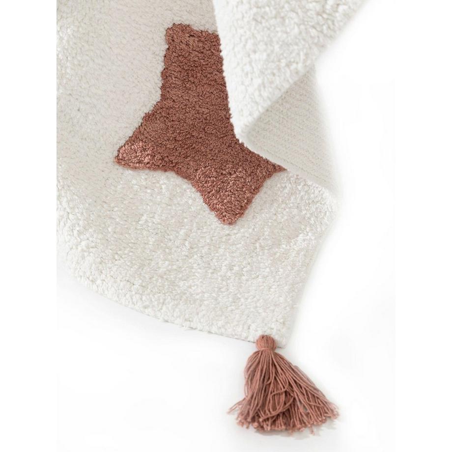 Benuta Tapis lavables pour enfants Stars Multicouleur  