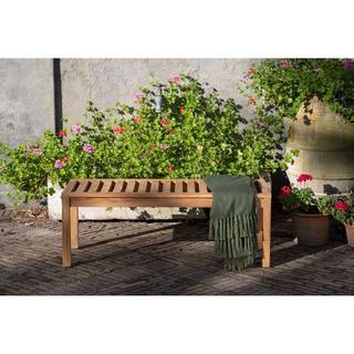 mutoni Gartenbank Comfort 2-Sitz Teak natur 120  