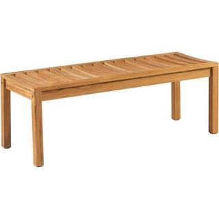 mutoni Panca da giardino Comfort 2 posti in teak naturale 120  