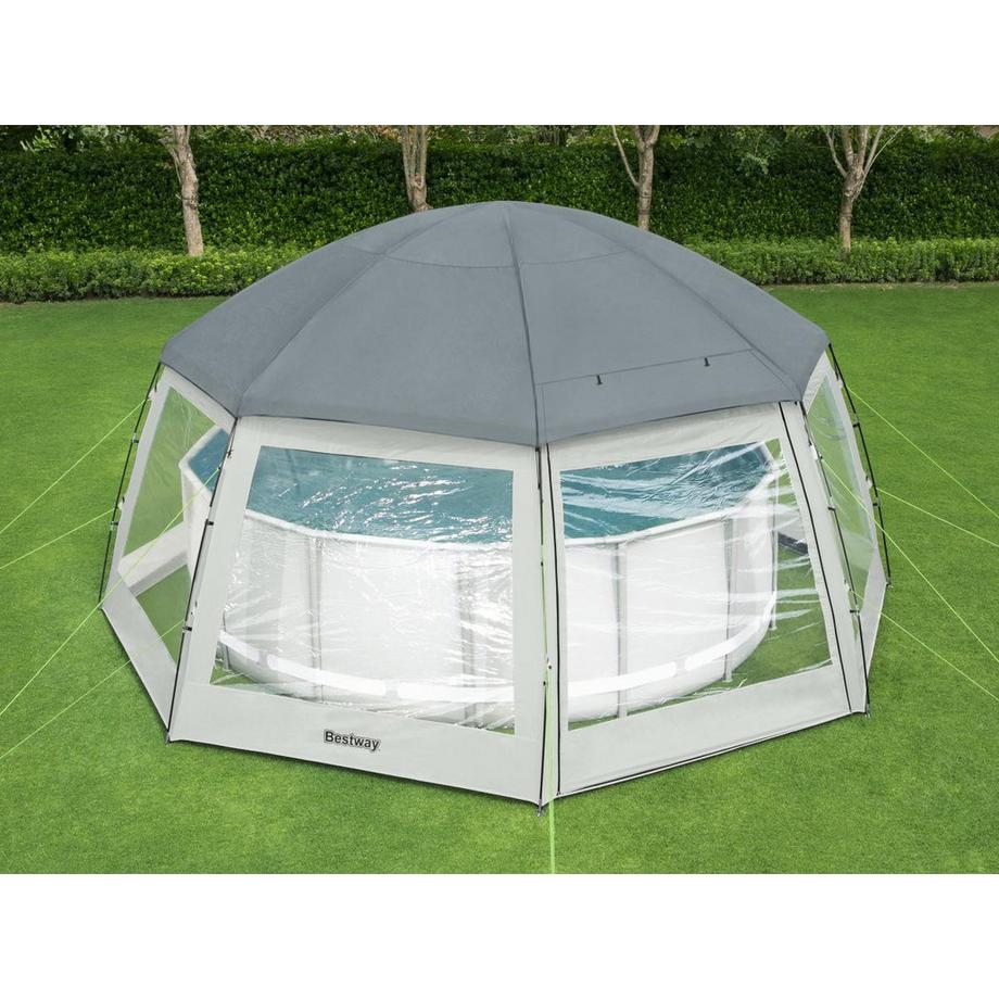 Bestway  Schutzkuppel für runde Pools - 600 cm x 295 cm - KENYATO von BESTWAY 