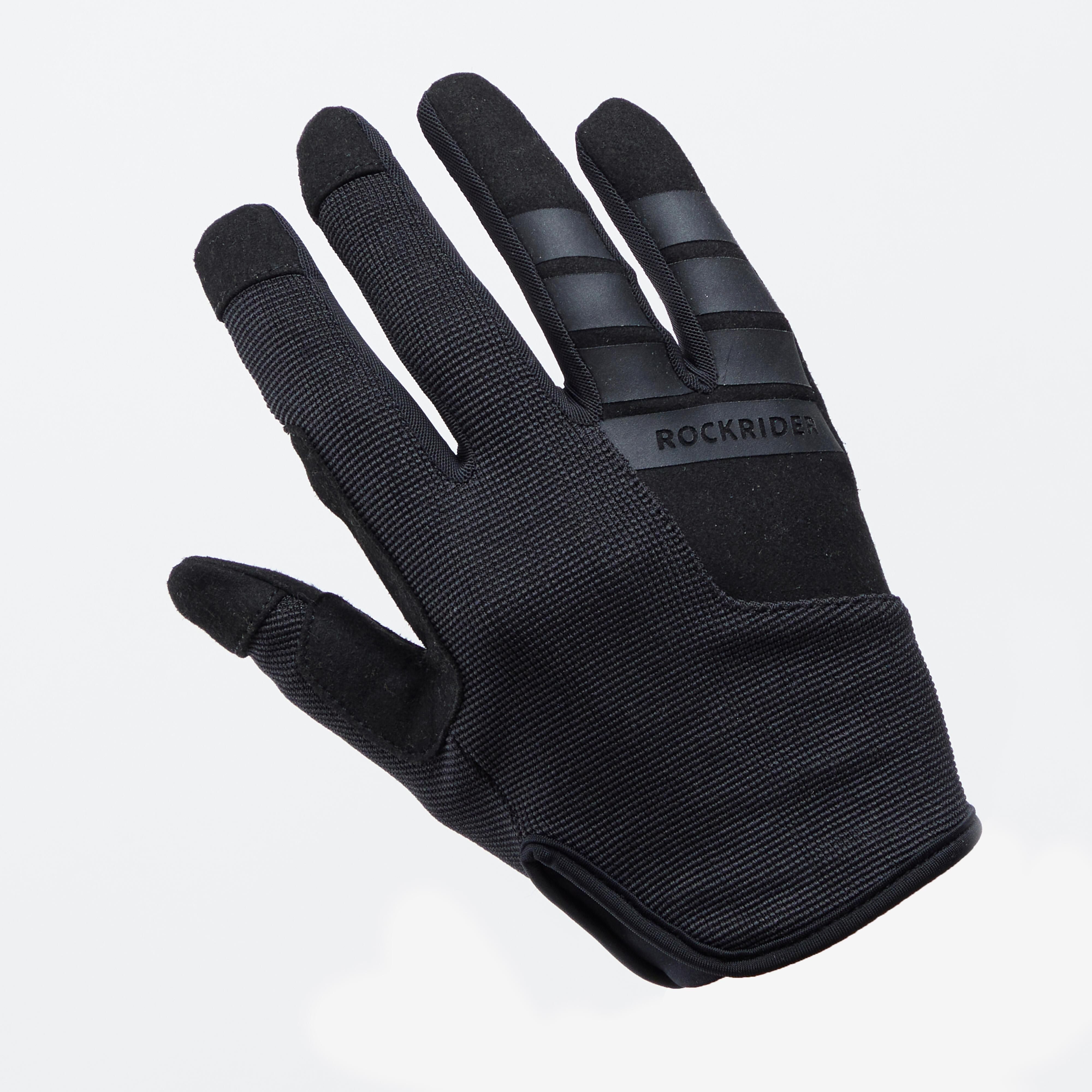 ROCKRIDER  Gants vélo enfant longs polyester 
