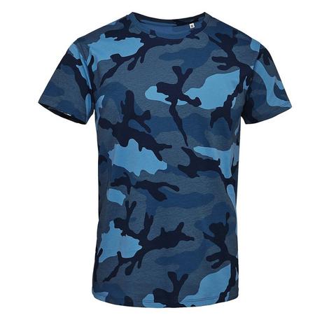 SOLS  Camo TShirt mit Tarnmuster, Kurzarm 